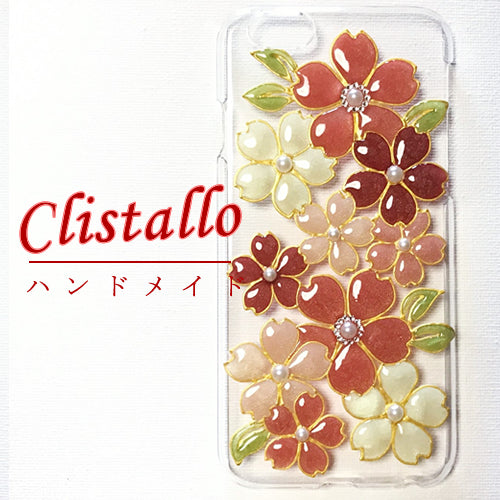 Clistallo 桜 アートスマホケース