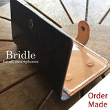 Bridl ブライドルレザー製 手帳型スマホケース
